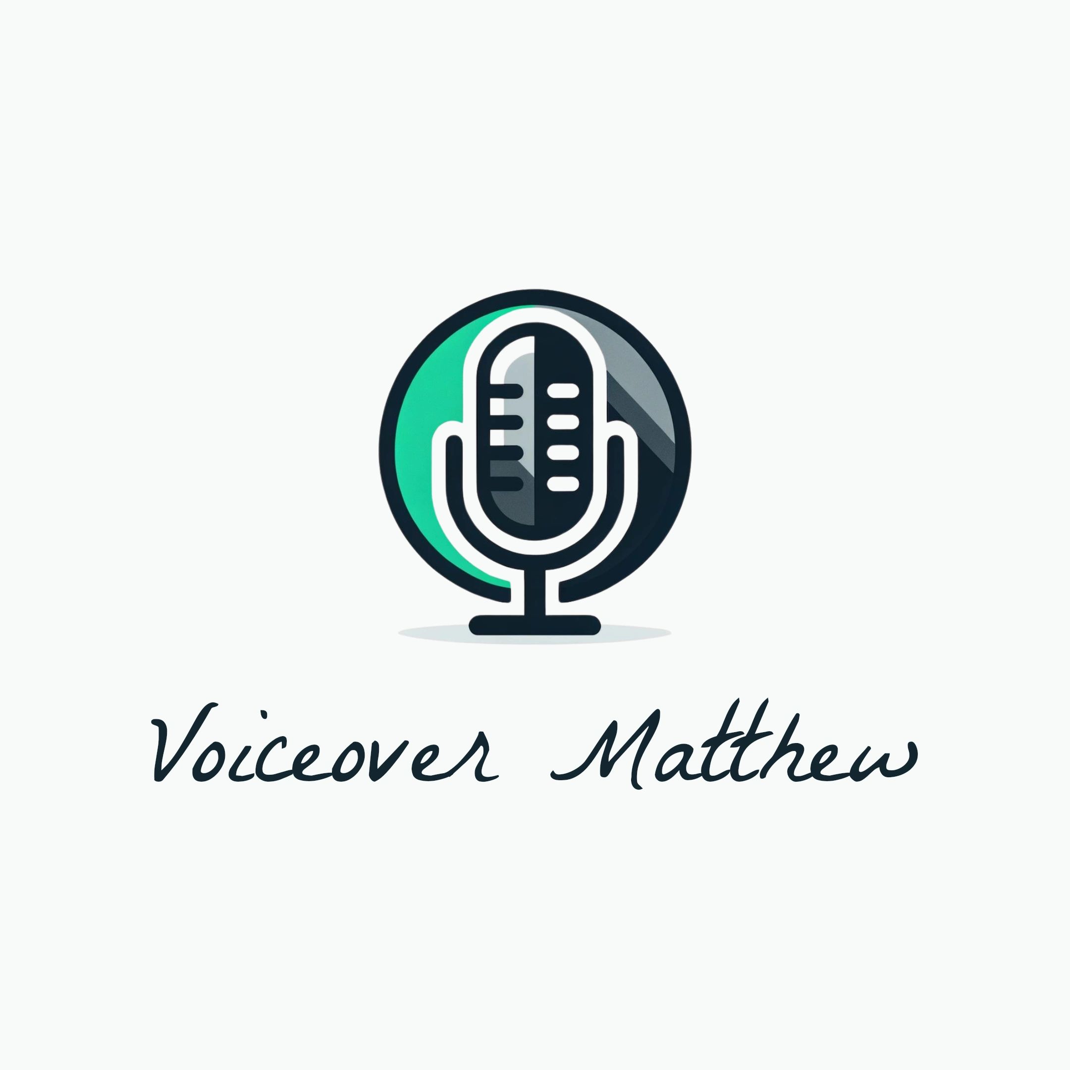 Microphone icon. Illustration of mic. Voice over logo.
